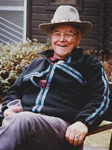Grandfather William Commanda (author photo, 1996)